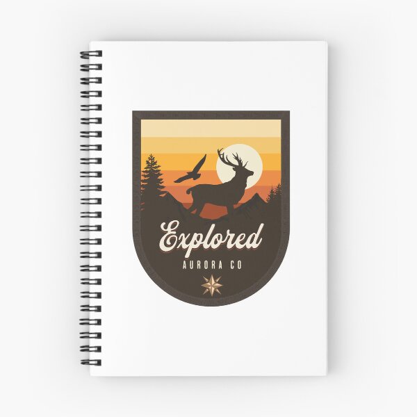 Item preview, Retro Travel Colorado - Explored - Aurora designed and sold by CattlettArt.