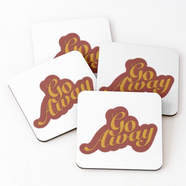 Item preview, Go Away Retro designed and sold by oops-ink.