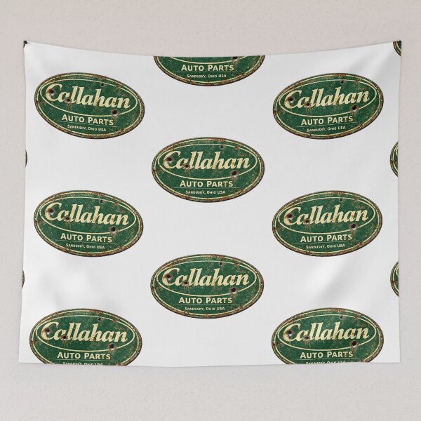 Item preview, Callahan Porcelain Sign Distressed designed and sold by Normbot2000.