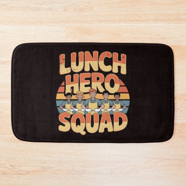 Item preview, School Lunch Hero – Lunch Hero Squad School Workers Appreciation Design designed and sold by Redgiant87x.