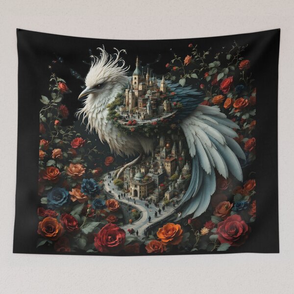 Item preview, Civilization on the Wings of the White Phoenix (first version) designed and sold by KunstGeist.
