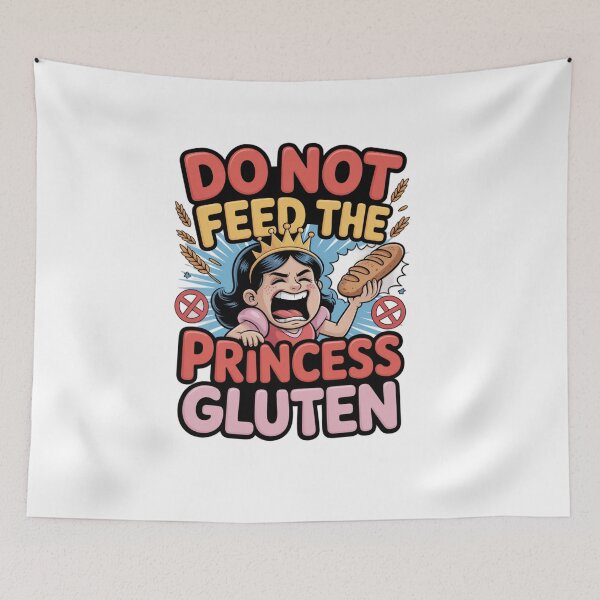 Item preview, Do Not Feed The Princess Gluten designed and sold by Naitsebas.