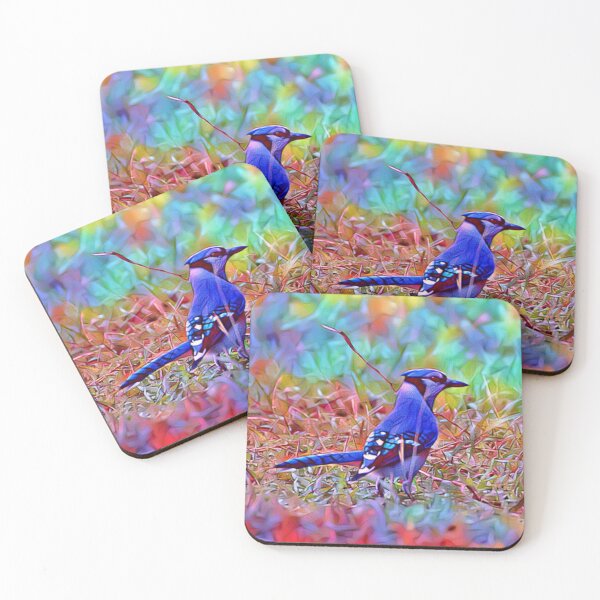 Item preview, Bluejay Colorful Filter on Photo designed and sold by Pondside-Pics.