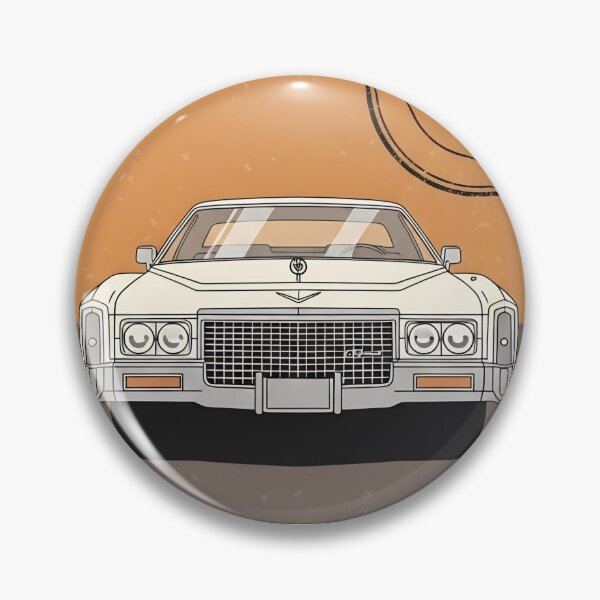 Item preview, Cadillac Eldorado Vintage Stamp Classic American Car Art designed and sold by Motorline44.