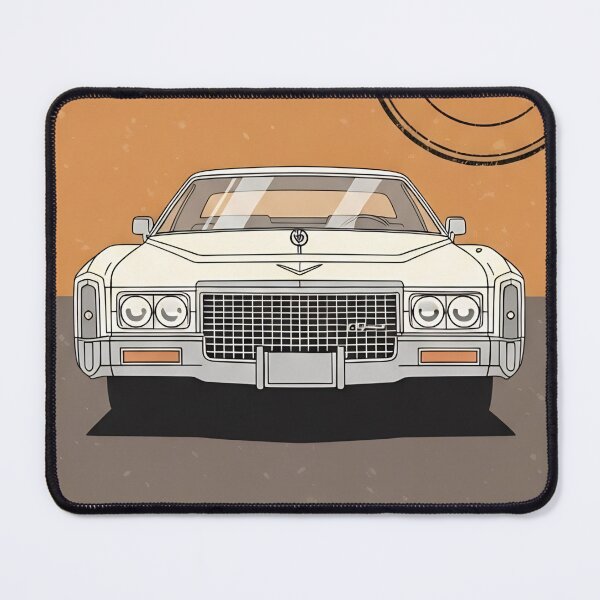 Item preview, Cadillac Eldorado Vintage Stamp Classic American Car Art designed and sold by Motorline44.