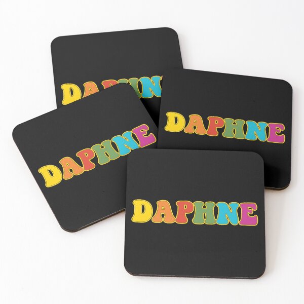 Item preview, ❤️ Daphne Personalized Name Wavy Retro Shirt, Coffee Mug, Sticker Gift designed and sold by HelixPedia.