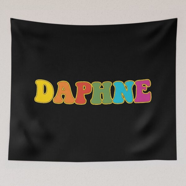 Item preview, ❤️ Daphne Personalized Name Wavy Retro Shirt, Coffee Mug, Sticker Gift designed and sold by HelixPedia.