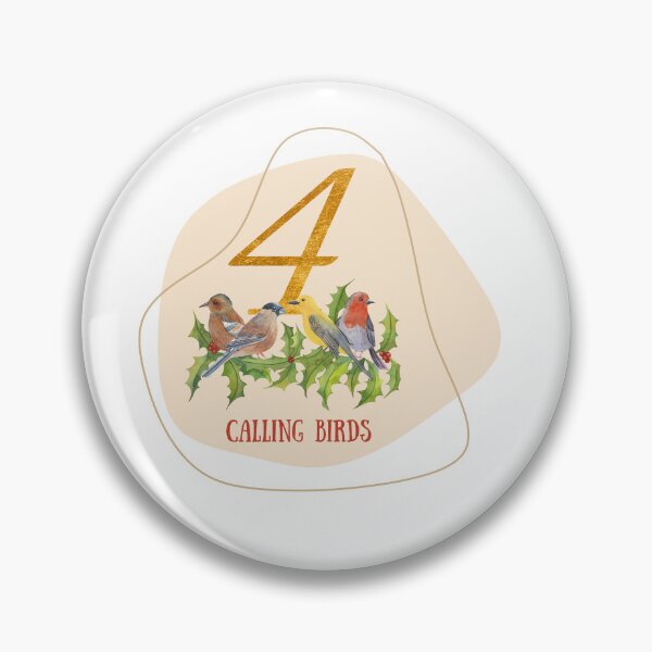 Item preview, Four Calling Birds designed and sold by S-and-W-4ever.