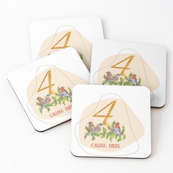 Item preview, Four Calling Birds designed and sold by S-and-W-4ever.