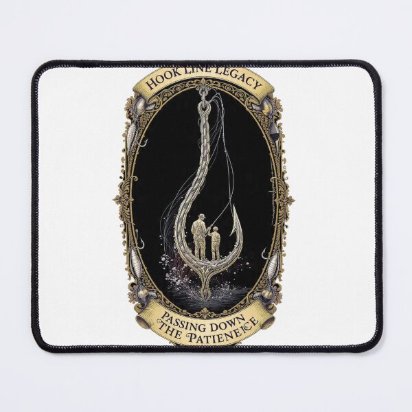 Item preview, Hook Line Legacy Funny Fishing Dad Family Gift designed and sold by YMLux.