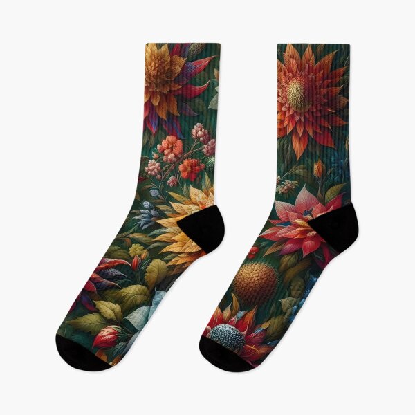 Item preview, Midnight Garden Starburst Blooms designed and sold by Apex Designs.