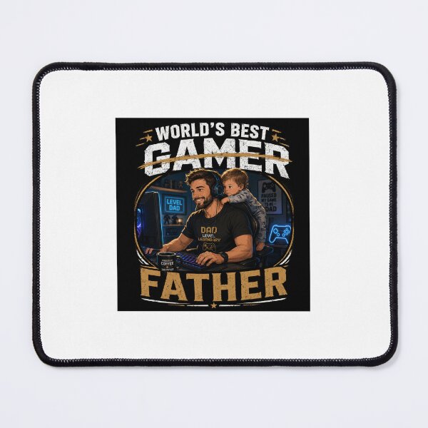 Item preview, World's Best Gamer Dad & Chill bond designed and sold by NashMag.