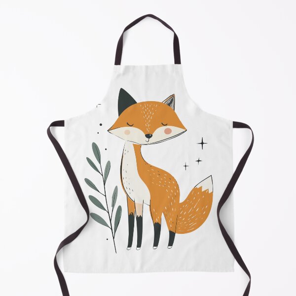 Item preview, Minimalist Cute Sleepy Red Fox Woodland Wall Art designed and sold by BestChoiceService.