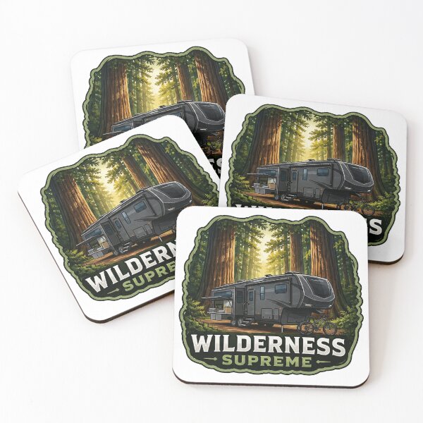 Item preview, Fifthwheel RV Art - Luxury Forest Camping Design designed and sold by SasquatchTrail.