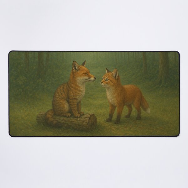 Item preview, Fox-Cat Magic Forest  designed and sold by PurrfectWhisper.