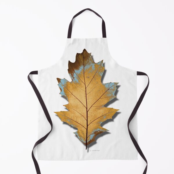 Item preview, Winter Red Northern Oak Leaf Botanical Nature Art designed and sold by Sharon Cummings Art.