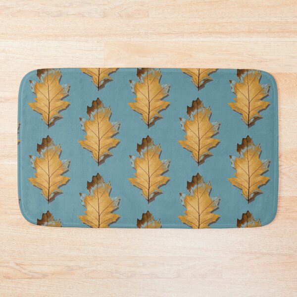 Item preview, Winter Red Northern Oak Leaf Botanical Nature Art designed and sold by Sharon Cummings Art.