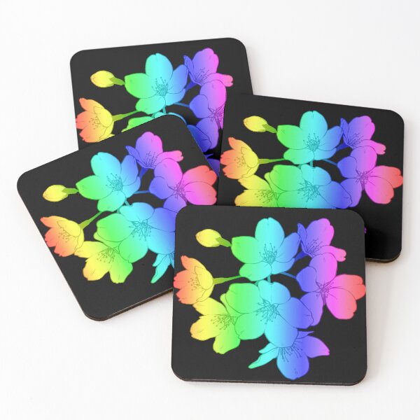 Item preview, Rainbow Flowers designed and sold by CodrawsCrib.