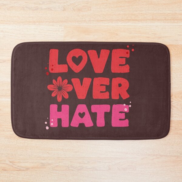 Item preview, Love Over Hate – Bold Handwritten Message of Kindness designed and sold by ryanstevenw.