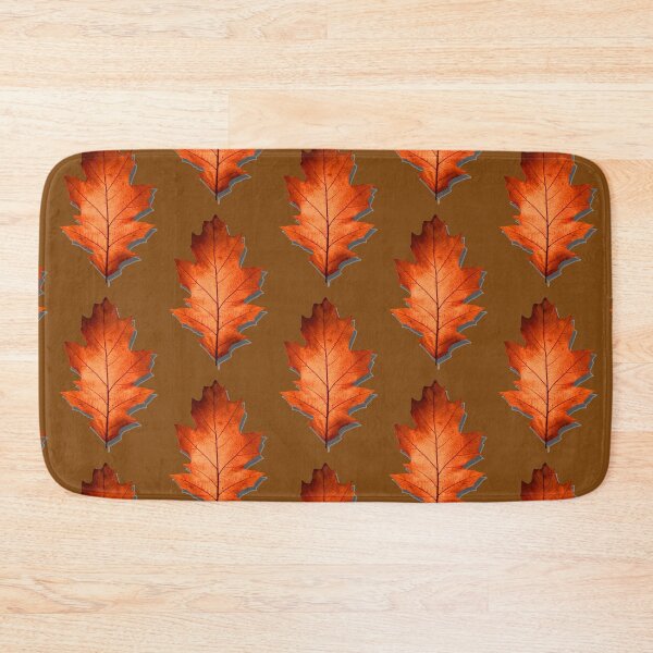 Item preview, Fall Autumn Red Northern Oak Leaf Botanical Nature Art designed and sold by Sharon Cummings Art.