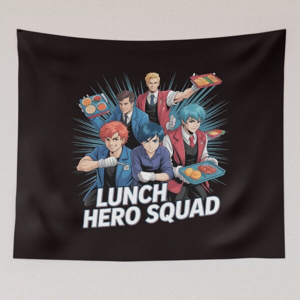 Item preview, School Lunch Hero – School Workers Appreciation Lunch Crew designed and sold by Redgiant87x.