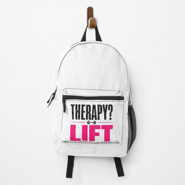 Item preview, Therapy? Lift Gym Motivation Shirt designed and sold by StoryInCode.