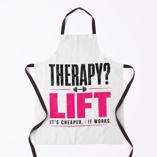 Item preview, Therapy? Lift Gym Motivation Shirt designed and sold by StoryInCode.