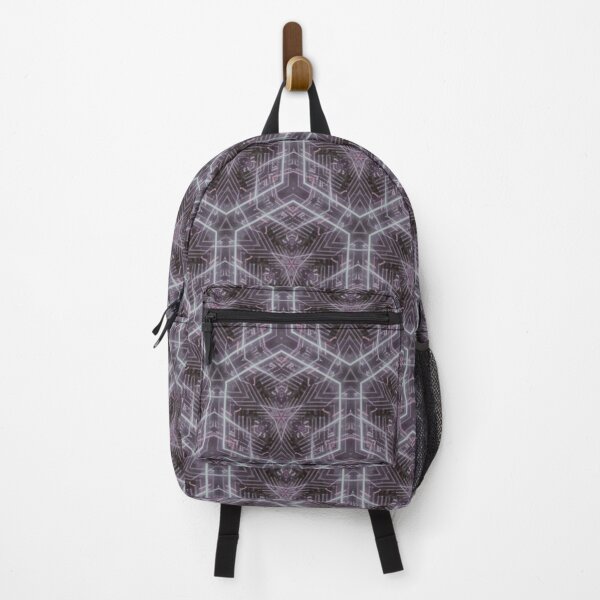 Item preview, Futuristic Hexagon Neon Geometric Pattern designed and sold by IntelliMindDesigns.