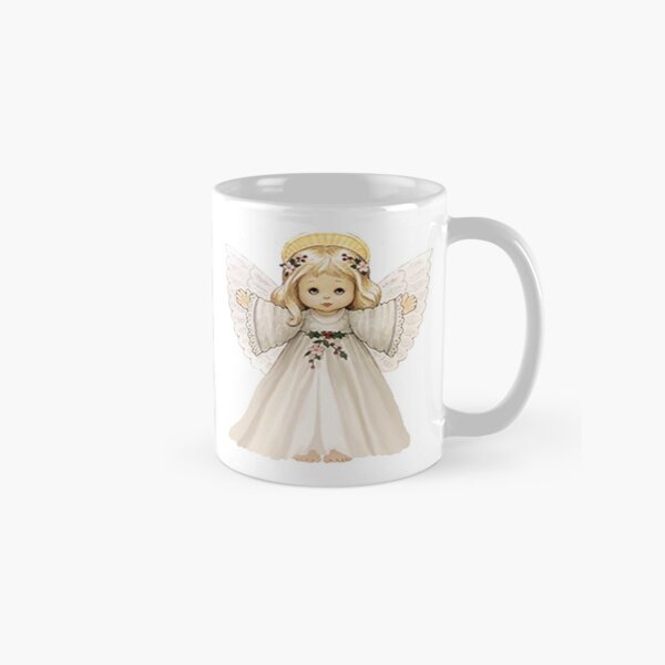 Vista previa del artículo con la obra «Lindos Ángeles de Navidad con los brazos afuera», diseñado y vendido por MurphyMorganGifts.