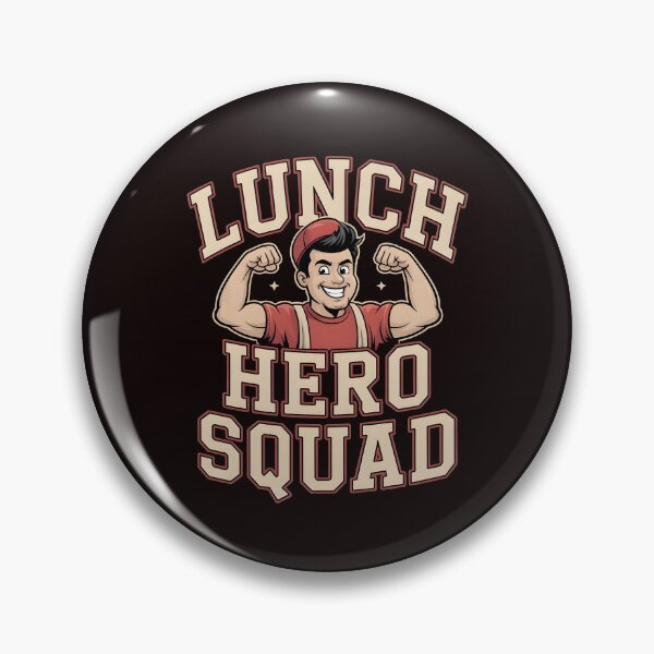Item preview, School Lunch Hero Apparel – Lunch Hero Squad School Crew Style designed and sold by Redgiant87x.