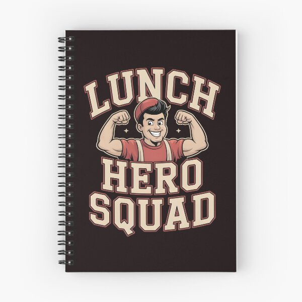 Item preview, School Lunch Hero Apparel – Lunch Hero Squad School Crew Style designed and sold by Redgiant87x.