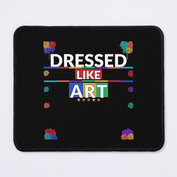 Item preview, Dressed Like Art T-Shirt | Wearable Art Fashion Tee | Art Lover Gift Shirt designed and sold by Daily Mood Tees.
