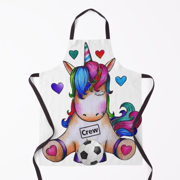 Item preview, Unicorn Rainbow Crew Football designed and sold by MT-Wunderland .