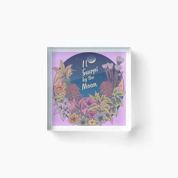 Item preview, Mystical Botanical Garden Under The Moon designed and sold by MoonAndMossStudio.