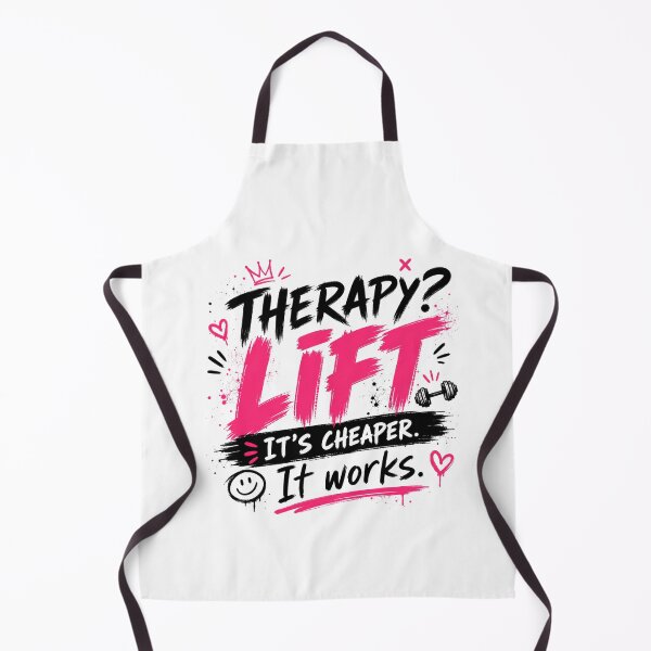 Item preview, Therapy? Lift Funny Gym Meme Shirt designed and sold by StoryInCode.