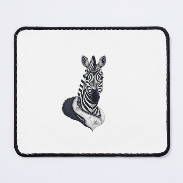 Item preview, Regal Zebra Marble Pearl Collar designed and sold by AbanoubStore.