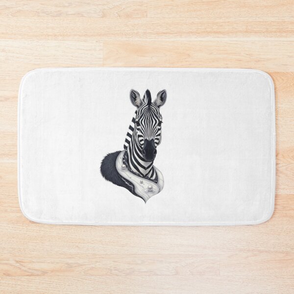 Item preview, Regal Zebra Marble Pearl Collar designed and sold by AbanoubStore.