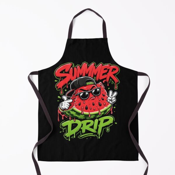 Item preview, Summer Drip – Watermelon Streetwear Graphic Tee designed and sold by artdesingart.