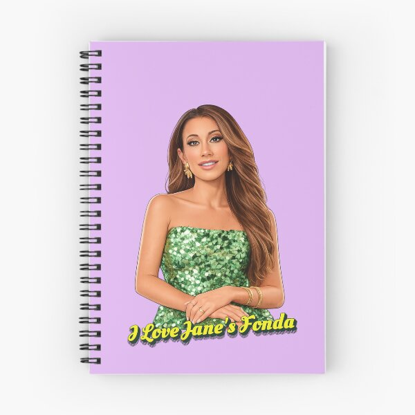 Item preview, “I Love Jane’s Fonda” RHORI Inspired Glam Quote Art | Reality TV Fan Design designed and sold by SimplyJasper.