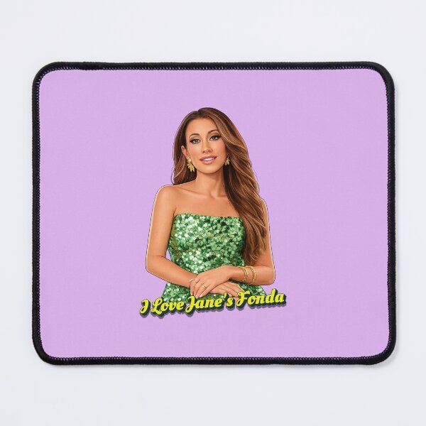 Item preview, “I Love Jane’s Fonda” RHORI Inspired Glam Quote Art | Reality TV Fan Design designed and sold by SimplyJasper.