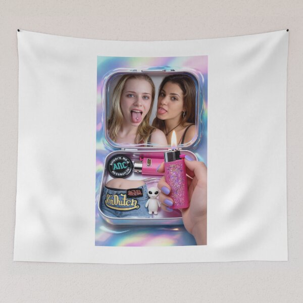 Item preview, Thirteen Movie Aesthetic Collage - Tracy and Evie designed and sold by y2kponyclub.