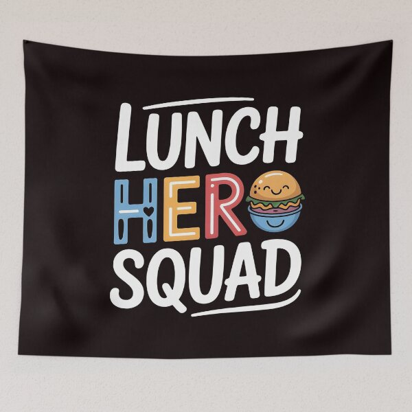 Item preview, School Lunch Hero – Lunch Hero Squad Crew Appreciation Gift designed and sold by Redgiant87x.