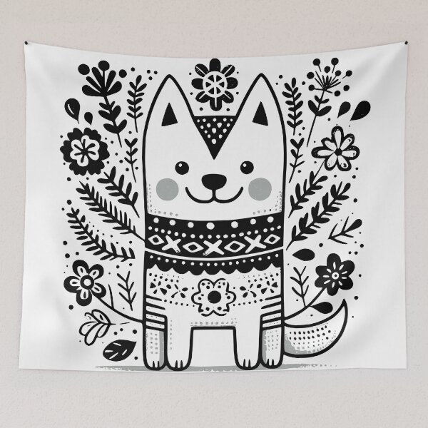 Item preview, Folk Dog II designed and sold by derpfudge.