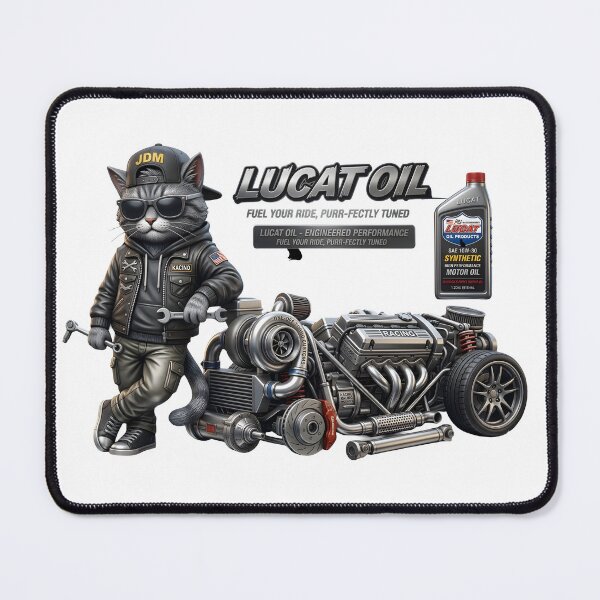 Item preview, Ultra-Realistic Mechanic Cat - Lucat Oil Masterpiece designed and sold by abdosArts1.