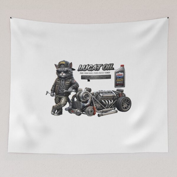 Item preview, Ultra-Realistic Mechanic Cat - Lucat Oil Masterpiece designed and sold by abdosArts1.