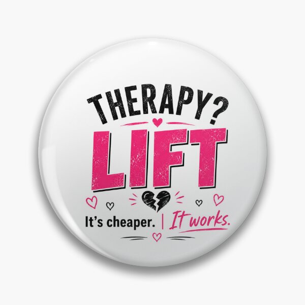 Item preview, Therapy? Lift Gym Girl Attitude Shirt designed and sold by StoryInCode.