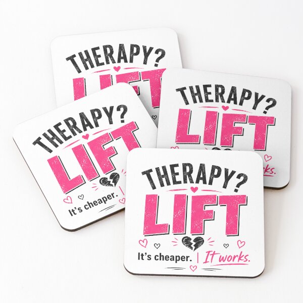 Item preview, Therapy? Lift Gym Girl Attitude Shirt designed and sold by StoryInCode.