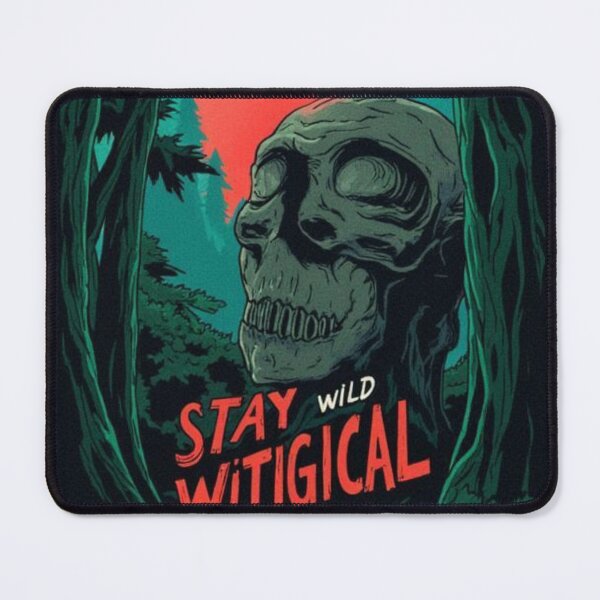 Item preview, Stay Wild Witigical Vintage Forest Witch Art designed and sold by MoonAndMossStudio.