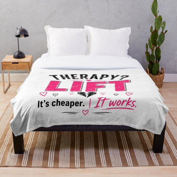 Artikelvorschau, Therapie? Lift Gym Girl Attitude Shirt entworfen und verkauft von StoryInCode.