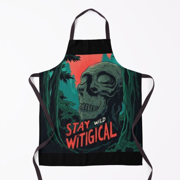 Item preview, Stay Wild Witigical Vintage Forest Witch Art designed and sold by MoonAndMossStudio.